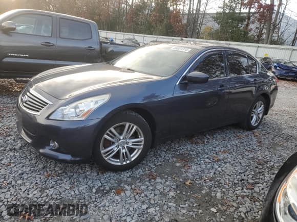✅ 2011 Infiniti G25 x • VIN: JN1DV6AR8BM451288 • Лот: 89921315. Опубликован ранее на Copart с пробегом 122 751 миль. Бесплатный доступ к архиву аукционных продаж из США и подробный отчёт об истории автомобиля на DreamBid. Изображение 1.