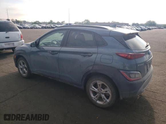 ✅ 2022 Hyundai Kona SEL • VIN: KM8K3CAB3NU855756 • Лот: 57898734. Опубликован ранее на Copart с пробегом 36 761 миль. Бесплатный доступ к архиву аукционных продаж из США и подробный отчёт об истории автомобиля на DreamBid. Изображение 2.