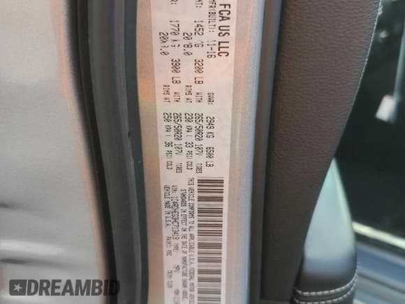 ✅ 2017 Dodge Durango Citadel • VIN: 1C4RDHEG3HC713419 • Lot: 93220505. Wystawiony na Copart z przebiegiem 135 130 mil. Bezpłatny archiwum sprzedaży aukcyjnych z USA i szczegółowy raport historii pojazdu na DreamBid. Zdjęcie 14.