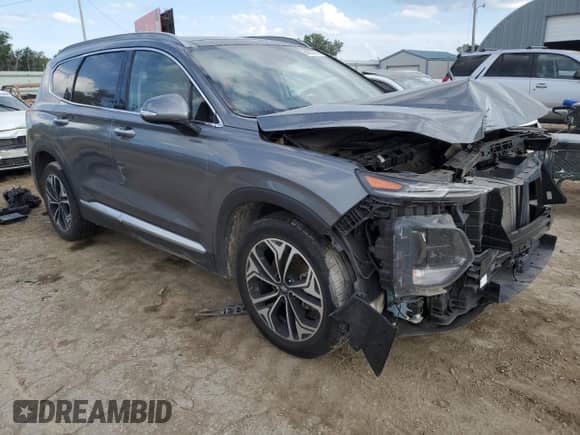 2019 Hyundai Santa Fe Limited с VIN 5NMS53AA6KH111660, выставлен на аукционе Copart как лот 64827895 с пробегом 49 496 миль миль и Списание • Salvage title. История ставок и продаж доступна на DreamBid. Изображение 4.