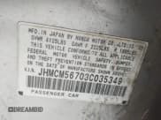 ✅ 2003 Honda Accord EX • VIN: JHMCM56703C035349 • Lot: 42639018. Listed on IAAI with 134,138 mi. Free auction sales archive from the USA and detailed vehicle history report at DreamBid. Image 9.