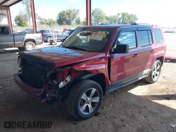 ✅ 2016 Jeep Patriot High Altitude • VIN: 1C4NJRFB7GD814729 • Lot: 43029385. Listed on IAAI with 115,694 mi. Free auction sales archive from the USA and detailed vehicle history report at DreamBid. Image 2.