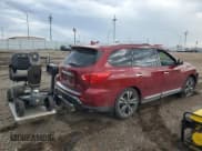 ✅ 2020 Nissan Pathfinder Platinum • VIN: 5N1DR2DM5LC621412 • Lot: 86685845. Listed on Copart with 50,753 mi. Free auction sales archive from the USA and detailed vehicle history report at DreamBid. Image 3.