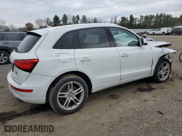 ✅ 2017 Audi Q5 Premium • VIN: WA1C2AFP6HA078428 • Lot: 92331625. Listed on Copart with 87,546 mi. Free auction sales archive from the USA and detailed vehicle history report at DreamBid. Image 3.