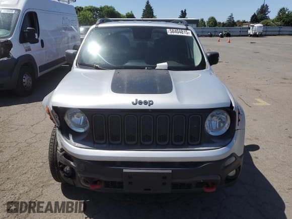 ✅ 2017 Jeep Renegade Trailhawk • VIN: ZACCJBCB2HPE47664 • Lot: 58404815. Listed on Copart with 123,564 mi. Free auction sales archive from the USA and detailed vehicle history report at DreamBid. Image 5.