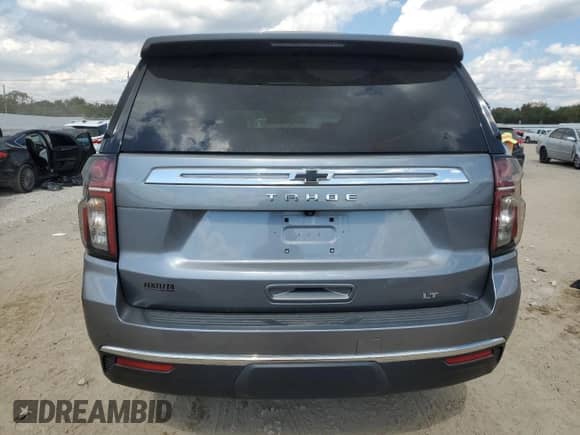 2021 Chevrolet Tahoe LT with VIN 1GNSCNKD3MR472182, listed as a Copart auction lot 85840335 with 40,685 mi miles and Salvage title. Bid and sale history available at DreamBid. Image 6.