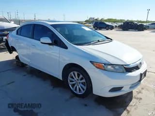 ✅ 2012 Honda Civic EX • VIN: 19XFB2F82CE109312 • Lot: 43551909. Listed on IAAI with 185,585 mi. Free auction sales archive from the USA and detailed vehicle history report at DreamBid. Image 1.