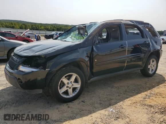 2006 Chevrolet Equinox LT z VIN 2CNDL63F266203317, wystawiony jako Copart lot #69832234 z przebiegiem 150 220 mil mil oraz Szkoda całkowita • Salvage title. Historia ofert i sprzedaży dostępna na DreamBid. Obrazek 1.