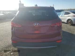2013 Hyundai Santa Fe Sport with VIN 5XYZU3LA9DG115746, listed as a Copart auction lot 86820755 with 111,820 mi miles and Clean title. Bid and sale history available at DreamBid. Image 6.