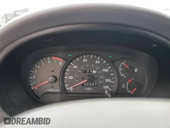 2002 Hyundai Accent GL with VIN KMHCG45C92U342413, listed as a Copart auction lot 45236555 with 120,207 mi miles and Salvage title. Bid and sale history available at DreamBid. Image 9.