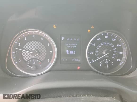 2020 Hyundai Elantra SEL z VIN 5NPD84LF3LH602352, wystawiony jako Copart lot #81931945 z przebiegiem 97 186 mil mil oraz Szkoda całkowita • Salvage title. Historia ofert i sprzedaży dostępna na DreamBid. Obrazek 9.