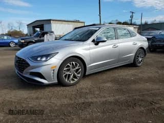 ✅ 2021 Hyundai Sonata SEL • VIN: KMHL64JA2MA145515 • Лот: 89672295. Опубликован ранее на Copart с пробегом 87 219 миль. Бесплатный доступ к архиву аукционных продаж из США и подробный отчёт об истории автомобиля на DreamBid. Изображение 1.