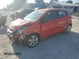 2020 Chevrolet Spark LS with VIN KL8CB6SA5LC448276, listed as a Copart auction lot 66946515 with 79,914 mi miles and Salvage title. Bid and sale history available at DreamBid. Image 1.