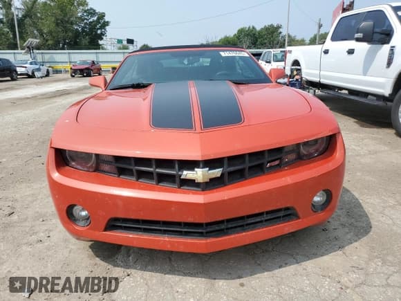 ✅ 2011 Chevrolet Camaro 2LT • VIN: 2G1FC3DD4B9173439 • Lot: 71476645. Listed on Copart with 51,371 mi. Free auction sales archive from the USA and detailed vehicle history report at DreamBid. Image 5.