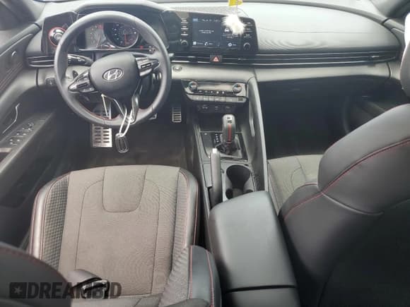 ✅ 2022 Hyundai Elantra N Line • VIN: KMHLR4AF8NU356186 • Lot: 64324275. Listed on Copart with 53,111 mi. Free auction sales archive from the USA and detailed vehicle history report at DreamBid. Image 8.