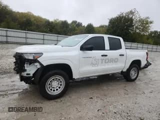 ✅ 2024 Chevrolet Colorado 2WD Work Truck • VIN: 1GCPSBEK5R1117210 • Lot: 85935025. Listed on Copart with 32,435 mi. Free auction sales archive from the USA and detailed vehicle history report at DreamBid. Image 1.