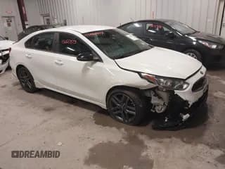 ✅ 2021 Kia Forte GT-Line • VIN: 3KPF34AD9ME414725 • Lot: 43665827. Listed on IAAI with 37,988 mi. Free auction sales archive from the USA and detailed vehicle history report at DreamBid. Image 1.