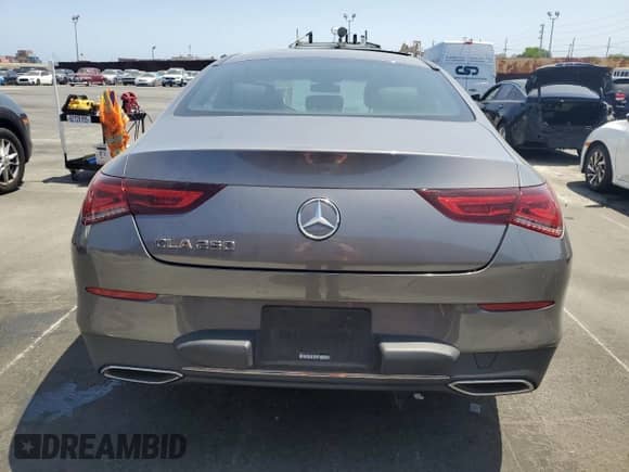 2023 Mercedes-Benz CLA 250 with VIN W1K5J4GB4PN330454, listed as a Copart auction lot 62225625 with 101,859 mi miles and Salvage title. Bid and sale history available at DreamBid. Image 6.