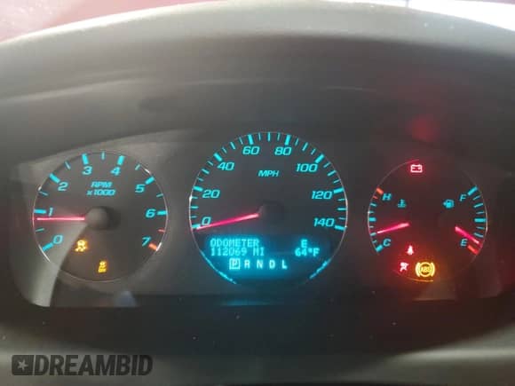 2013 Chevrolet Impala LT с VIN 2G1WB5E38D1189892, выставлен на аукционе Copart как лот 81746075 с пробегом 112 069 миль миль и Чистый • Clean title. История ставок и продаж доступна на DreamBid. Изображение 9.