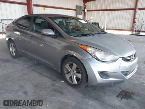 2011 Hyundai Elantra GLS with VIN KMHDH4AEXBU116793, listed as a IAAI auction lot 43555027 with 170,159 mi miles and . Bid and sale history available at DreamBid. Image 1.