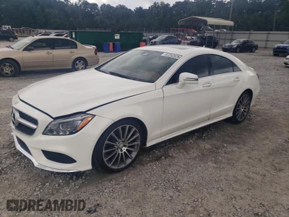 ✅ 2016 Mercedes-Benz CLS 400 • VIN: WDDLJ6FBXGA180877 • Lot: 67252525. Listed on Copart with 96,416 mi. Free auction sales archive from the USA and detailed vehicle history report at DreamBid. Image 1.