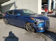 ✅ 2016 Hyundai Veloster Turbo • VIN: KMHTC6AE1GU297912 • Lot: 75546524. Wystawiony na Copart z przebiegiem 85 110 mil. Bezpłatny archiwum sprzedaży aukcyjnych z USA i szczegółowy raport historii pojazdu na DreamBid. Zdjęcie 4.
