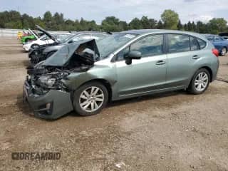 2016 Subaru Impreza Premium с VIN JF1GPAB62GH204818, выставлен на аукционе Copart как лот 81475115 с пробегом Не указан миль и Списание • Salvage title. История ставок и продаж доступна на DreamBid. Изображение 1.