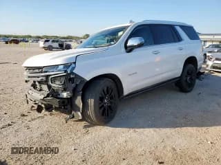 ✅ 2024 Chevrolet Tahoe Premier • VIN: 1GNSKSKT4RR218190 • Лот: 90636545. Опубликован ранее на Copart с пробегом 28 893 миль. Бесплатный доступ к архиву аукционных продаж из США и подробный отчёт об истории автомобиля на DreamBid. Изображение 1.