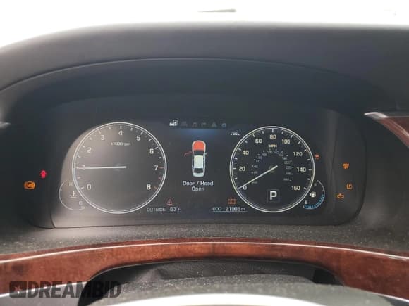 ✅ 2015 Hyundai Equus Ultimate • VIN: KMHGH4JH7FU097861 • Лот: 52369885. Опубликован ранее на Copart с пробегом 21 008 миль. Бесплатный доступ к архиву аукционных продаж из США и подробный отчёт об истории автомобиля на DreamBid. Изображение 9.