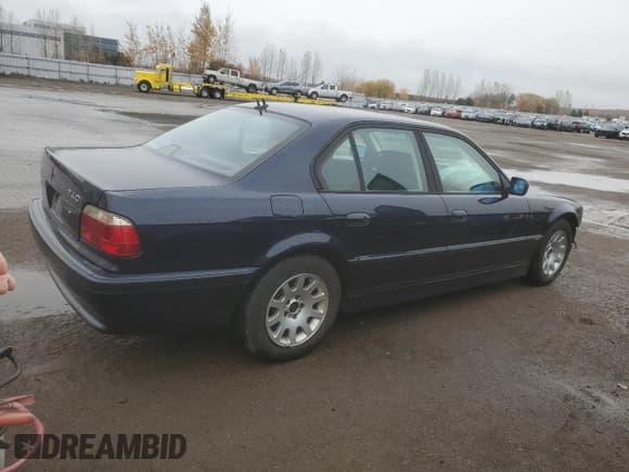 ✅ 2000 BMW 7 Series 740i • VIN: WBAGG8345YDN76725 • Lot: 78261524. Listed on Copart with Not provided. Free auction sales archive from the USA and detailed vehicle history report at DreamBid. Image 3.