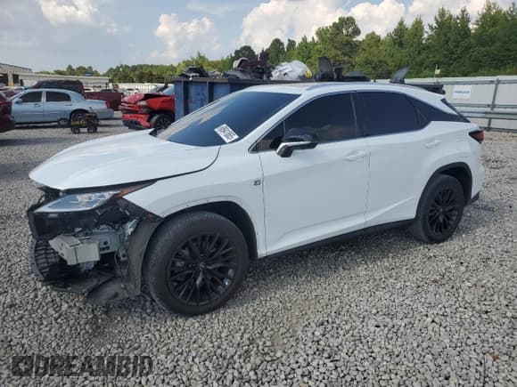 ✅ 2022 Lexus RX 350 F Sport • VIN: 2T2SZMDA0NC327080 • Lot: 68941865. Listed on Copart with 31,309 mi. Free auction sales archive from the USA and detailed vehicle history report at DreamBid. Image 1.