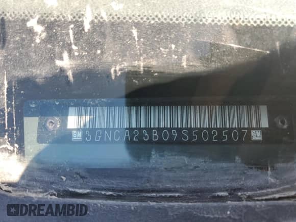 2009 Chevrolet HHR 1LT с VIN 3GNCA23B09S502507, выставлен на аукционе Copart как лот 75065214 с пробегом 216 681 миль миль и Списание • Salvage title. История ставок и продаж доступна на DreamBid. Изображение 15.