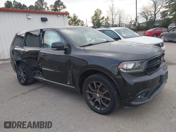 ✅ 2015 Dodge Durango R/T • VIN: 1C4SDJCT3FC245794 • Lot: 43730447. Listed on IAAI with 235,858 mi. Free auction sales archive from the USA and detailed vehicle history report at DreamBid. Image 1.