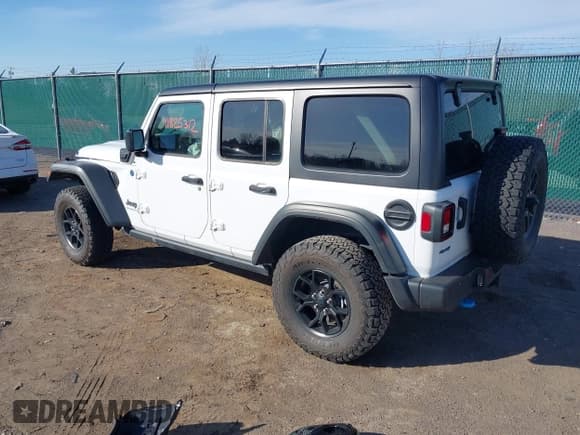 ✅ 2024 Jeep Wrangler Willys • VIN: 1C4RJXN60RW162960 • Лот: 41825312. Опубликован ранее на IAAI с пробегом 16 538 миль. Бесплатный доступ к архиву аукционных продаж из США и подробный отчёт об истории автомобиля на DreamBid. Изображение 3.