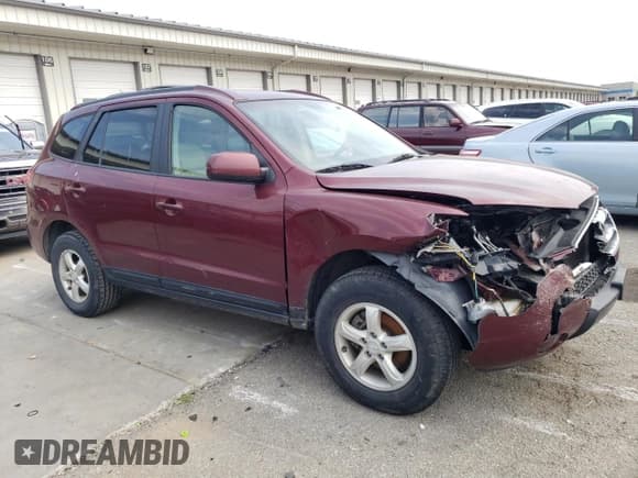 ✅ 2007 Hyundai Santa Fe GLS • VIN: 5NMSG13D87H051409 • Lot: 63277094. Listed on Copart with 245,963 mi. Free auction sales archive from the USA and detailed vehicle history report at DreamBid. Image 4.