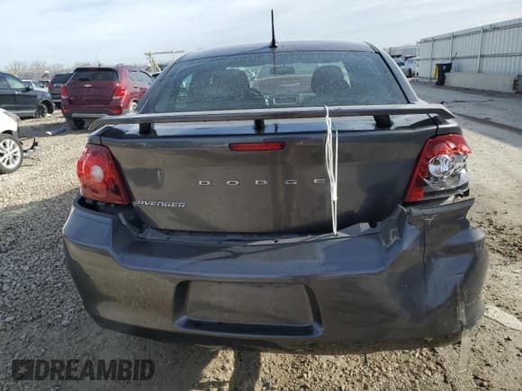 ✅ 2014 Dodge Avenger SE • VIN: 1C3CDZAG5EN222789 • Лот: 85267714. Опубликован ранее на Copart с пробегом 86 330 миль. Бесплатный доступ к архиву аукционных продаж из США и подробный отчёт об истории автомобиля на DreamBid. Изображение 6.