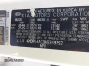 ✅ 2021 Kia Sportage S • VIN: KNDP63AC0M7849792 • Lot: 43281144. Wystawiony na IAAI z przebiegiem 43 254 mil. Bezpłatny archiwum sprzedaży aukcyjnych z USA i szczegółowy raport historii pojazdu na DreamBid. Zdjęcie 9.