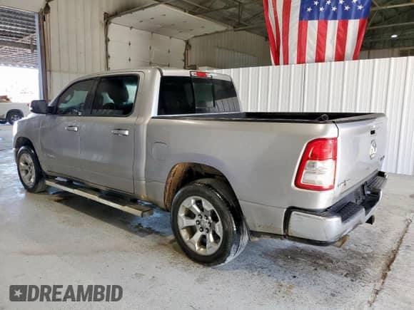 2022 Ram 1500 Lone Star with VIN 1C6SRFFT4NN458600, listed as a Copart auction lot 85714475 with 76,399 mi miles and Clean title. Bid and sale history available at DreamBid. Image 2.