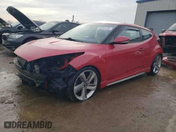 ✅ 2014 Hyundai Veloster Turbo • VIN: KMHTC6AE0EU201149 • Lot: 42345705. Wystawiony na Copart z przebiegiem 94 610 mil. Bezpłatny archiwum sprzedaży aukcyjnych z USA i szczegółowy raport historii pojazdu na DreamBid. Zdjęcie 1.