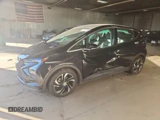 ✅ 2023 Chevrolet Bolt EV 2LT • VIN: 1G1FX6S0XP4150182 • Lot: 91121675. Listed on Copart with 57,953 mi. Free auction sales archive from the USA and detailed vehicle history report at DreamBid. Image 1.