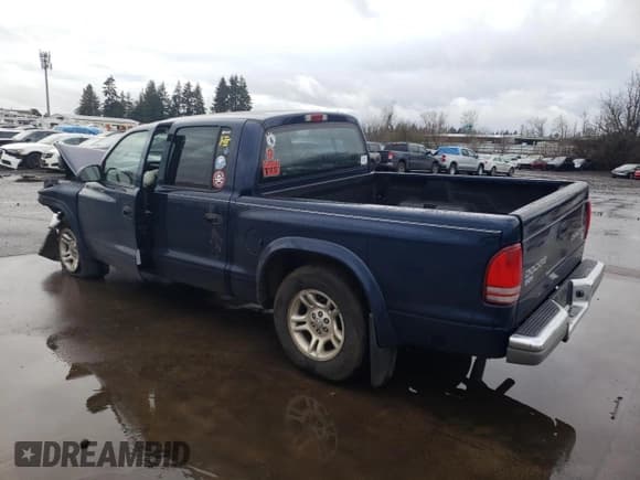 ✅ 2003 Dodge Dakota SLT • VIN: 1D7HL48N73S312526 • Lot: 45386645. Wystawiony na Copart z przebiegiem 144 288 mil. Bezpłatny archiwum sprzedaży aukcyjnych z USA i szczegółowy raport historii pojazdu na DreamBid. Zdjęcie 2.
