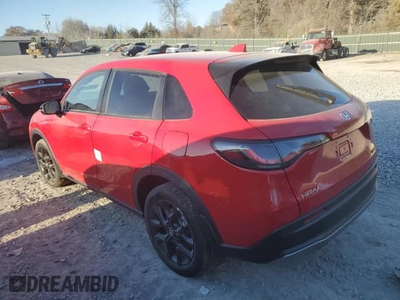 ✅ 2024 Honda HR-V Sport • VIN: 3CZRZ1H53RM746515 • Lot: 92670115. Listed on Copart with Not provided. Free auction sales archive from the USA and detailed vehicle history report at DreamBid. Image 2.