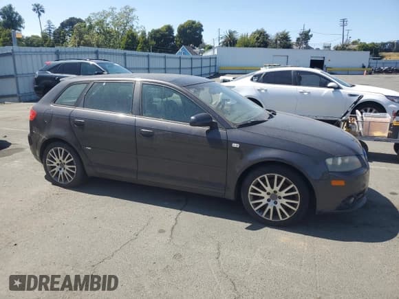 ✅ 2007 Audi A3 • VIN: WAUHF78P77A036927 • Lot: 54838745. Listed on Copart with 148,032 mi. Free auction sales archive from the USA and detailed vehicle history report at DreamBid. Image 4.