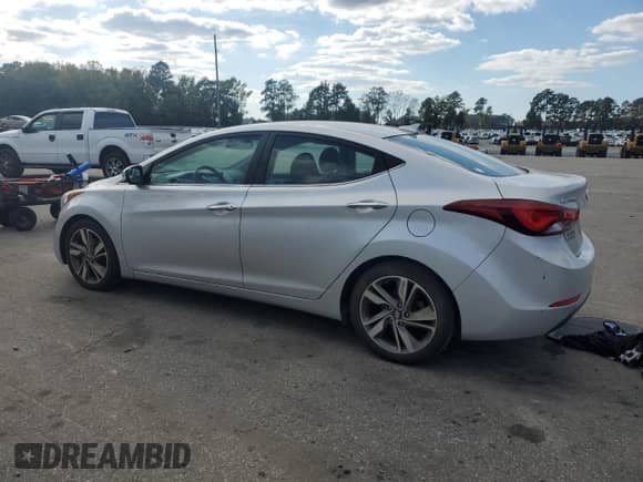 2015 Hyundai Elantra Limited с VIN 5NPDH4AEXFH601908, выставлен на аукционе Copart как лот 85700025 с пробегом 179 078 миль миль и Списание • Salvage title. История ставок и продаж доступна на DreamBid. Изображение 2.