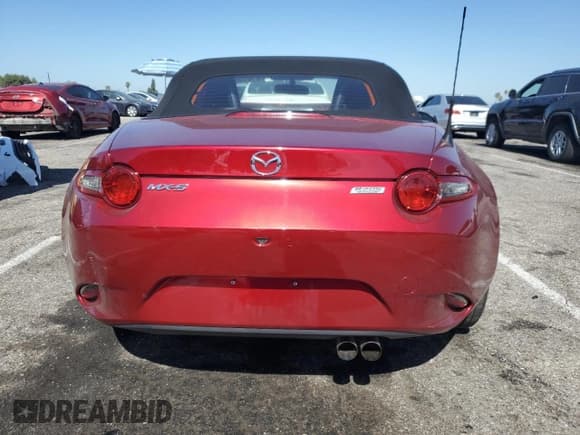 ✅ 2019 Mazda MX-5 Miata Sport • VIN: JM1NDAB77K0303256 • Lot: 61095935. Listed on Copart with 18,480 mi. Free auction sales archive from the USA and detailed vehicle history report at DreamBid. Image 6.
