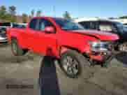 2018 Chevrolet Colorado 4WD Work Truck with VIN 1GCHTBEN1J1100193, listed as a Copart auction lot 81039564 with 27,829 mi miles and Salvage title. Bid and sale history available at DreamBid. Image 4.