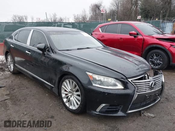 ✅ 2013 Lexus LS 460 L • VIN: JTHDL5EF4D5005941 • Lot: 41462154. Listed on IAAI with 144,937 mi. Free auction sales archive from the USA and detailed vehicle history report at DreamBid. Image 1.