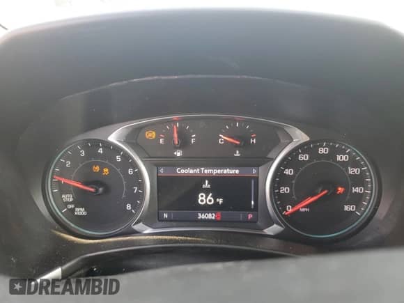 2020 Chevrolet Equinox Premier z VIN 3GNAXXEV9LS662029, wystawiony jako Copart lot #81229335 z przebiegiem 36 083 mil mil oraz Szkoda całkowita • Salvage title. Historia ofert i sprzedaży dostępna na DreamBid. Obrazek 9.