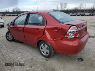 2009 Chevrolet Aveo 1LT z VIN KL1TD56E49B367803, wystawiony jako Copart lot #87364314 z przebiegiem Nie podano mil oraz Szkoda całkowita • Salvage title. Historia ofert i sprzedaży dostępna na DreamBid. Obrazek 2.