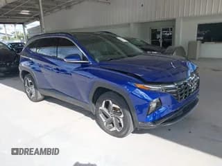 ✅ 2023 Hyundai Tucson Limited • VIN: 5NMJECAE1PH212790 • Lot: 43546732. Listed on IAAI with 14,847 mi. Free auction sales archive from the USA and detailed vehicle history report at DreamBid. Image 1.